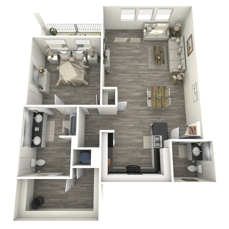 Floor plan image of A6