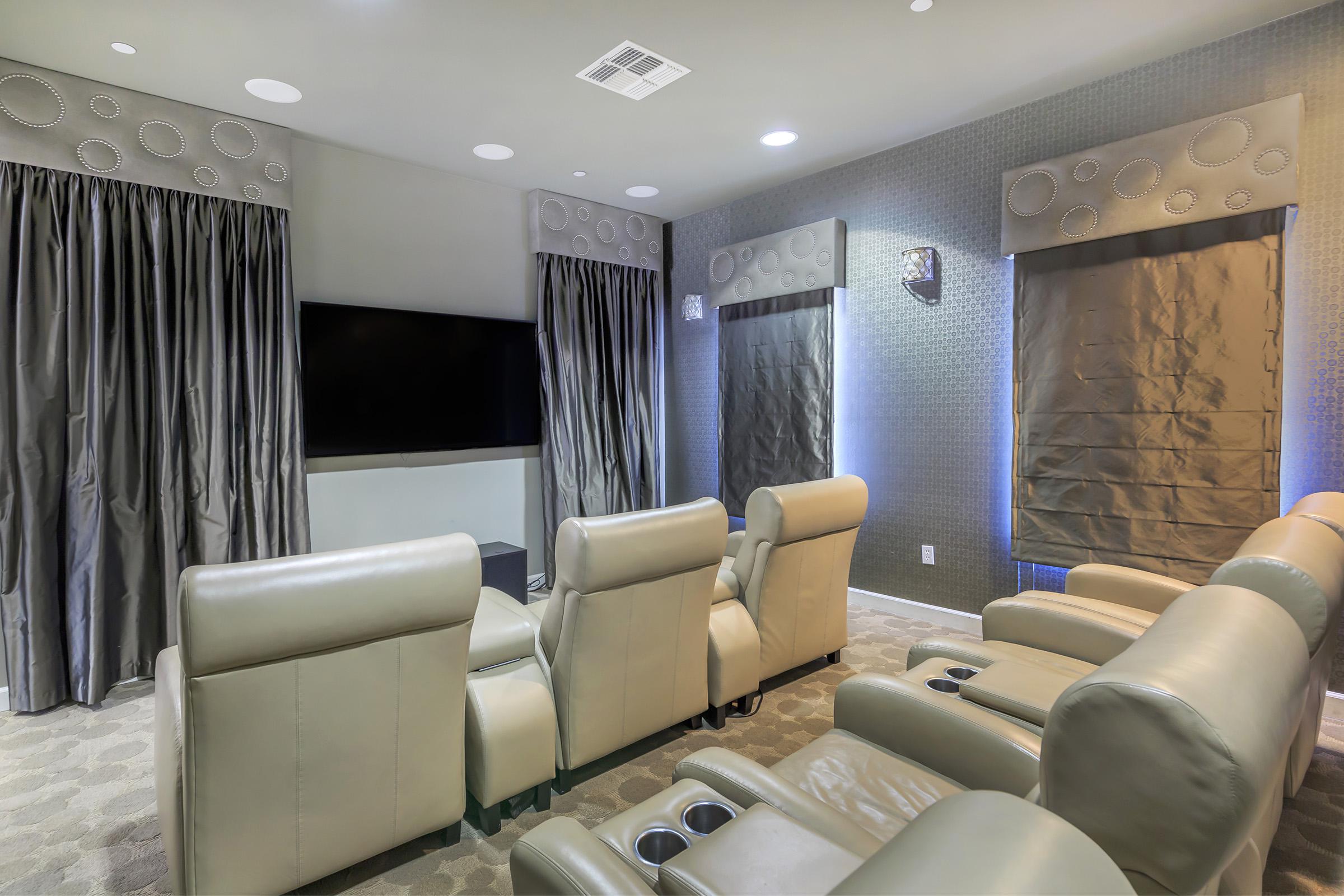 The Paseos at Magnolia Luxury Apartment Homes movie theater 