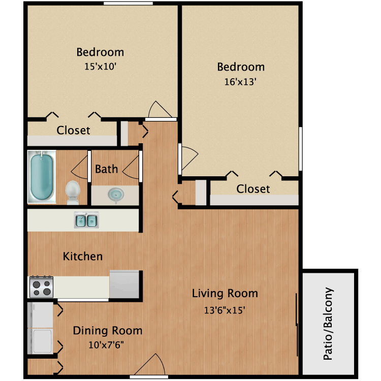 Floor plan image of The 900