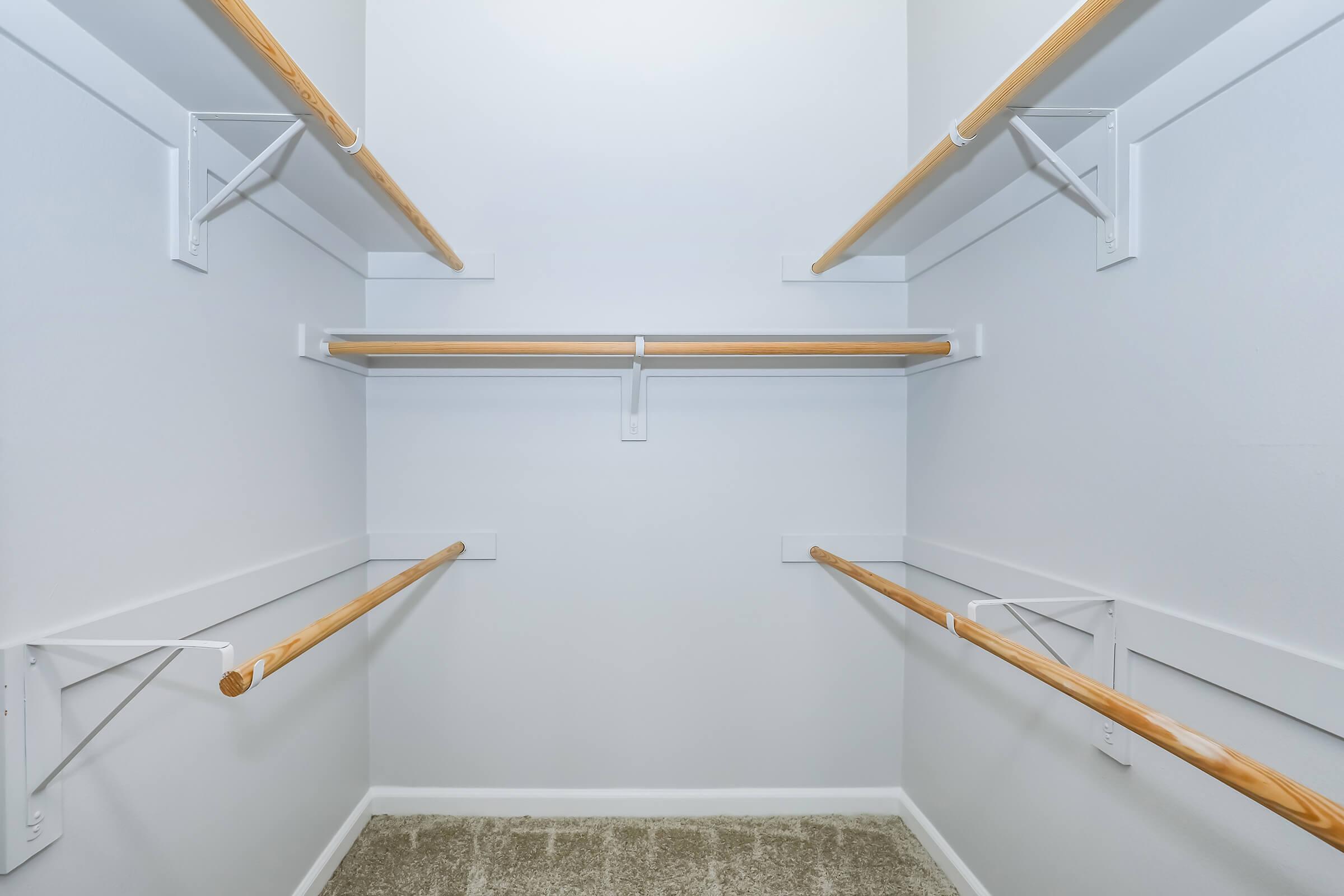 a kitchen with a blue background