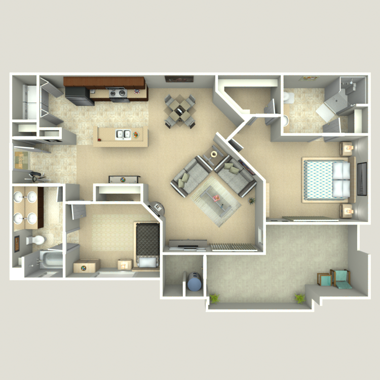 Floor plan image of Portofino