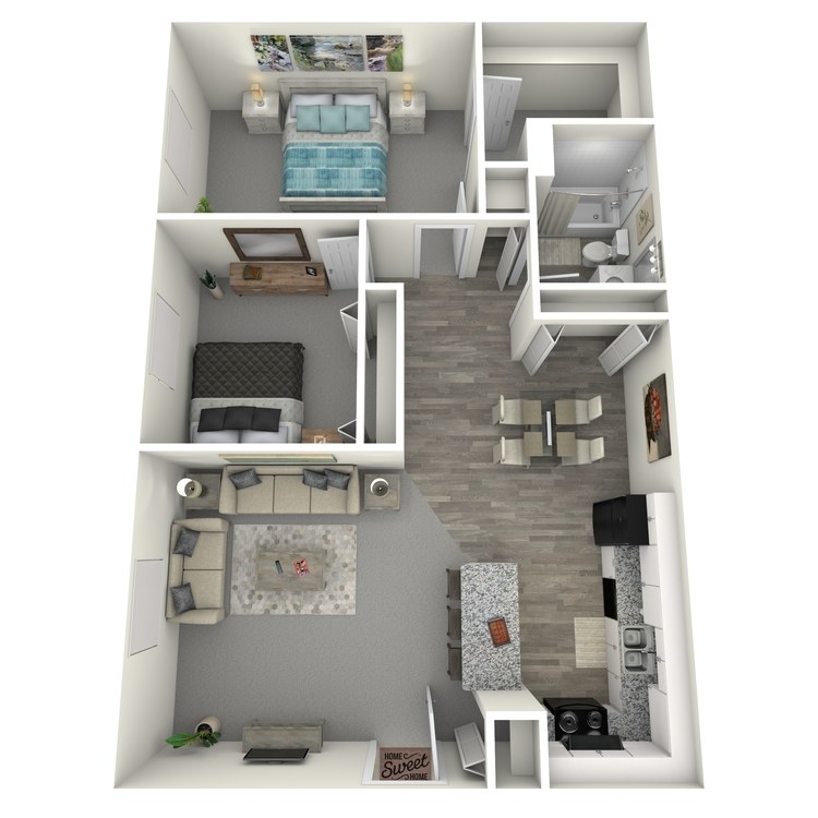 Floor plan image of B2