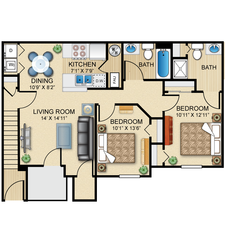 Floor plan image of The Eagle