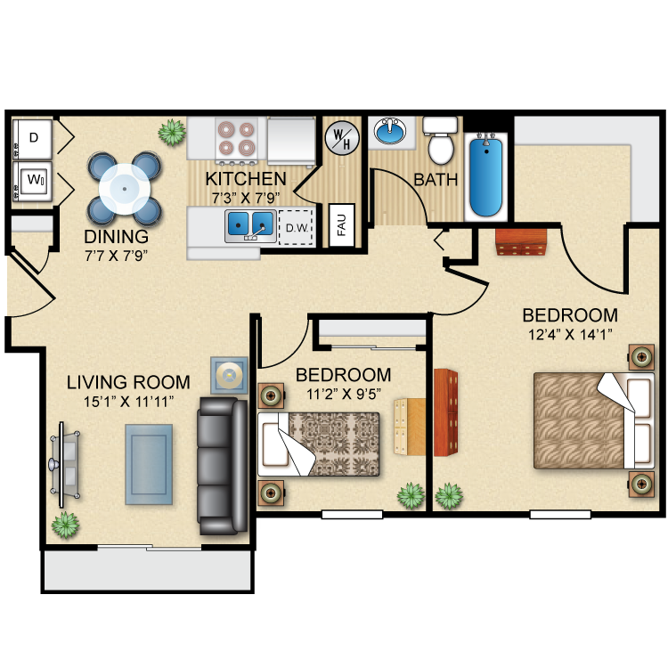 Floor plan image of The Winchester