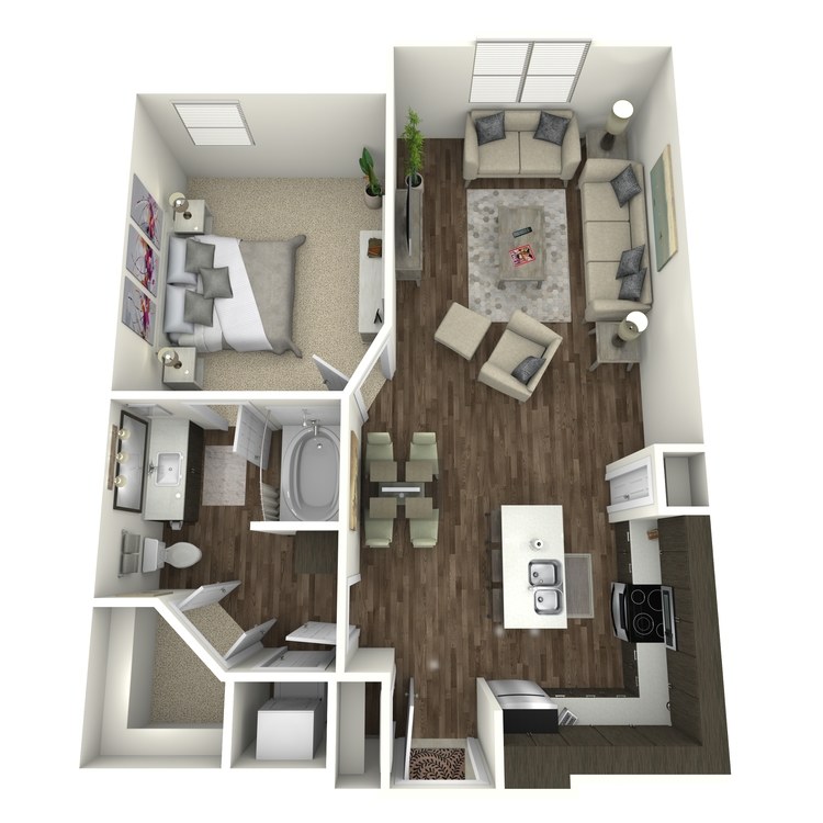 Floor plan image of A2.1
