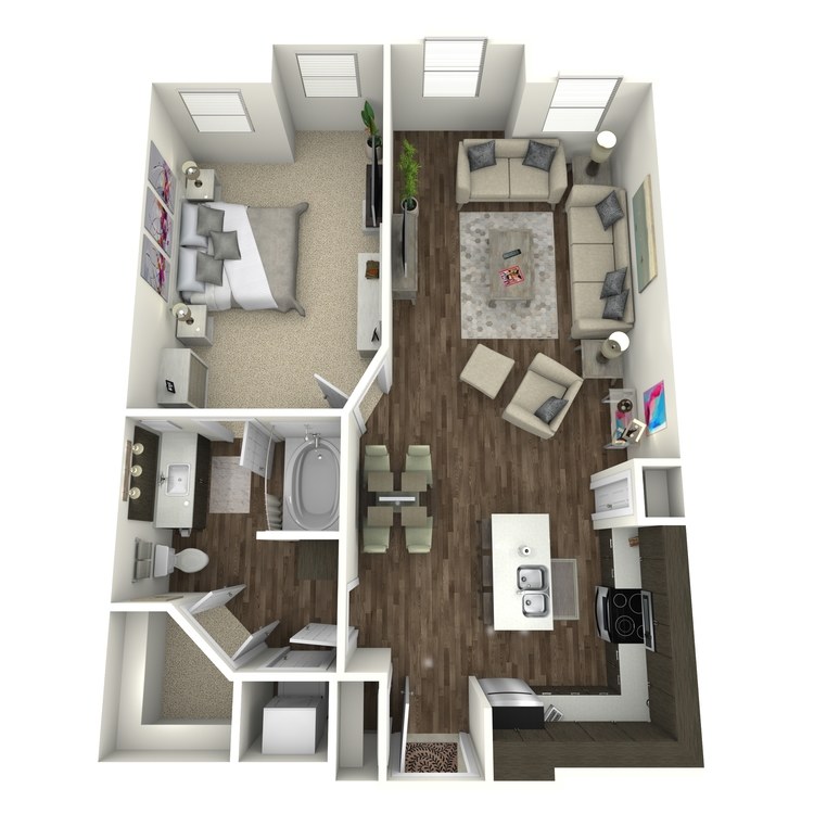 Floor plan image of Mozart