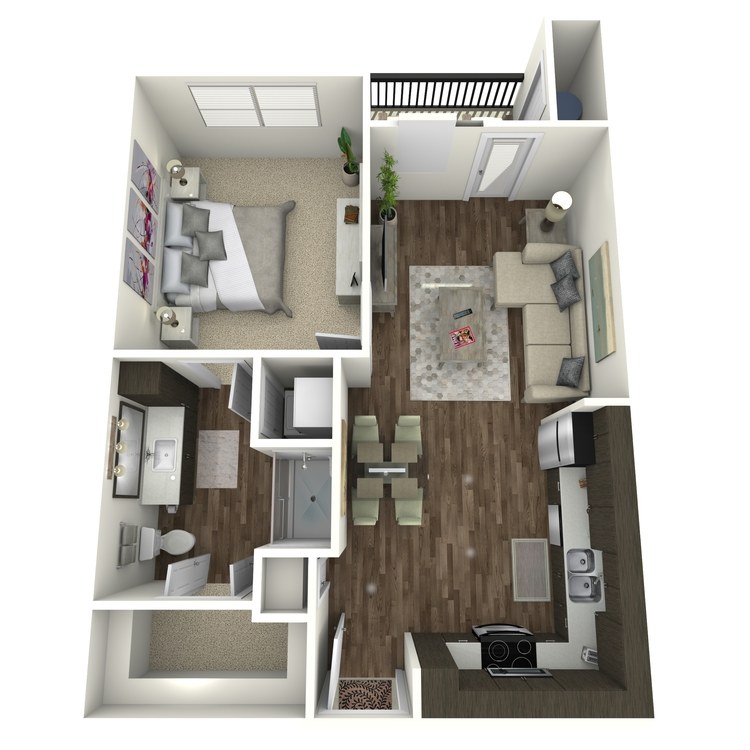 Floor plan image of A1B