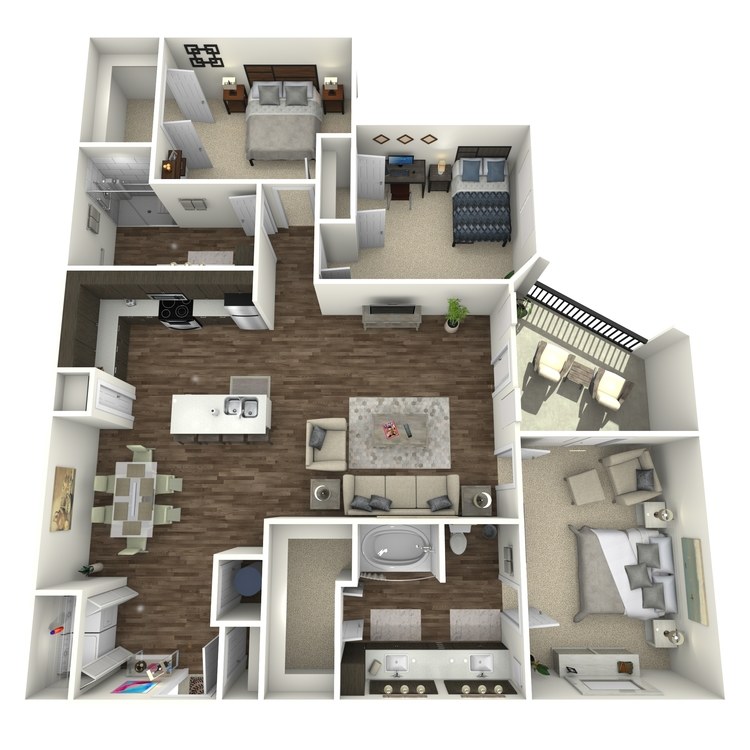 Floor plan image of C1H