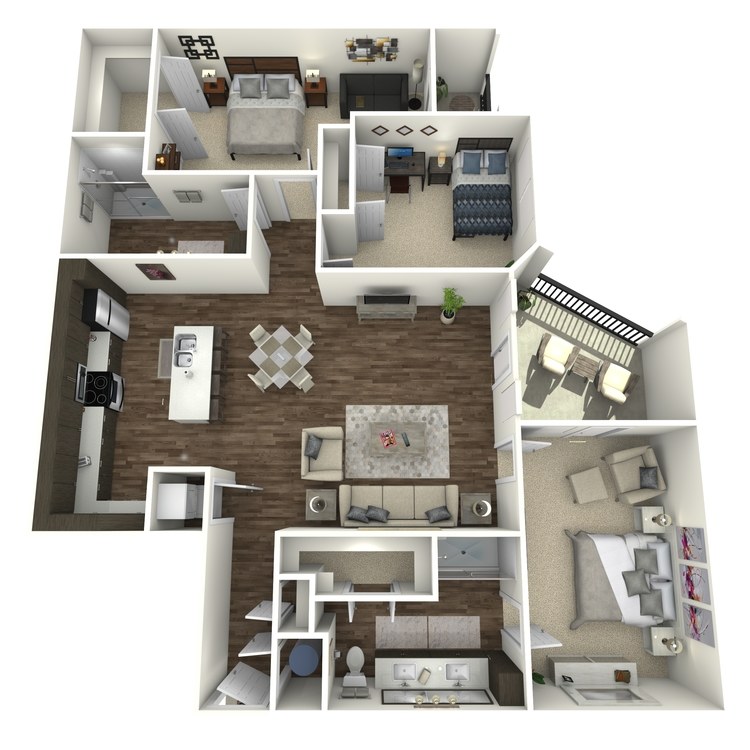 Floor plan image of Brahms B