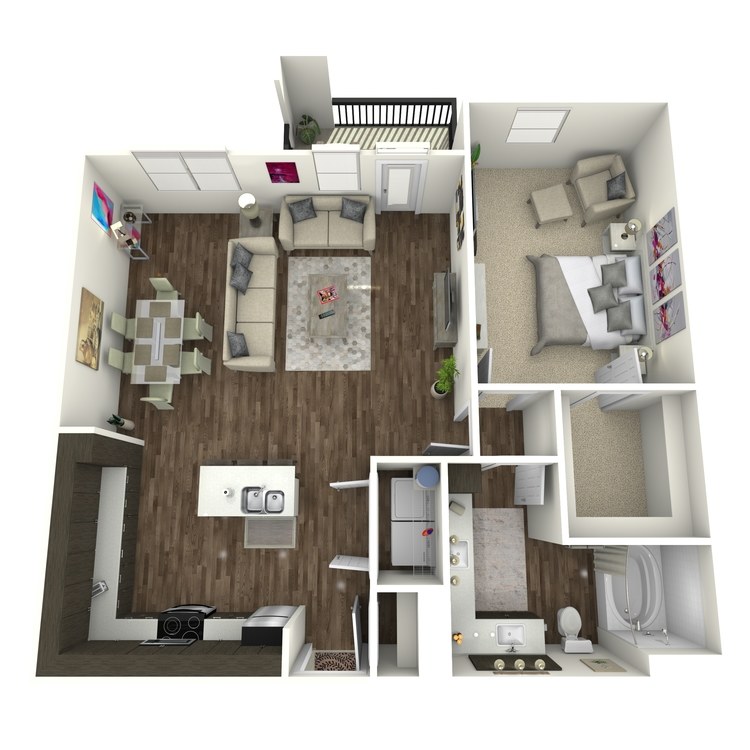 Floor plan image of Debussy