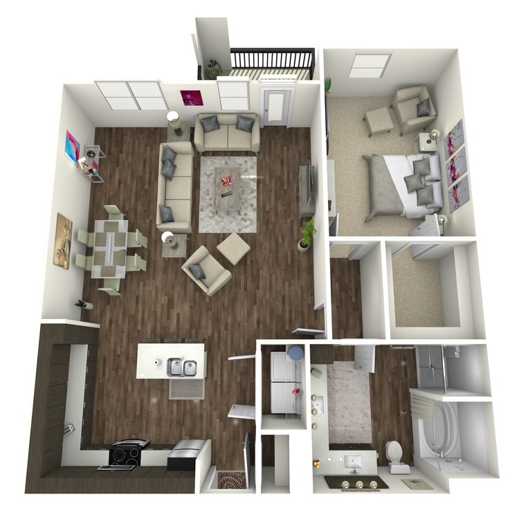 Floor plan image of Puccini