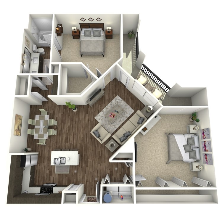 Floor plan image of B2