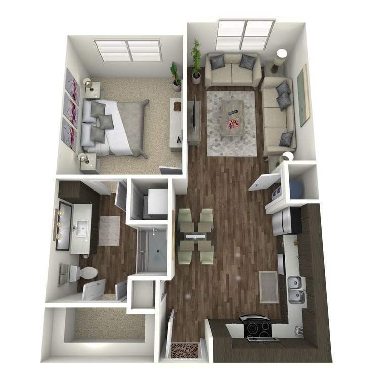 Floor plan image of Bach