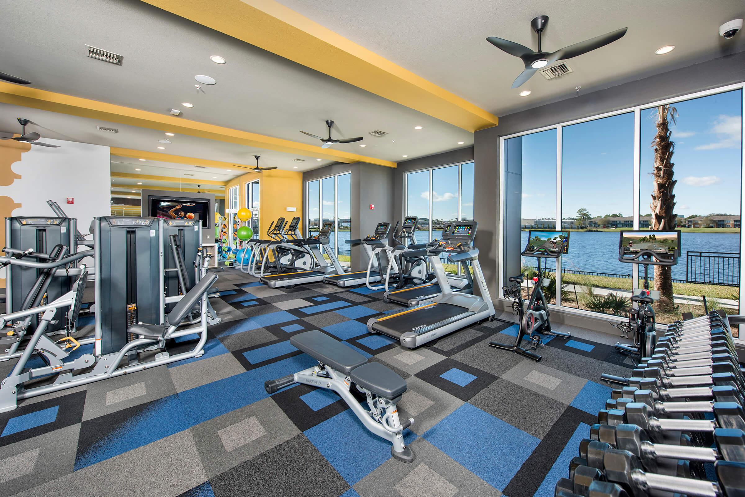 a large room