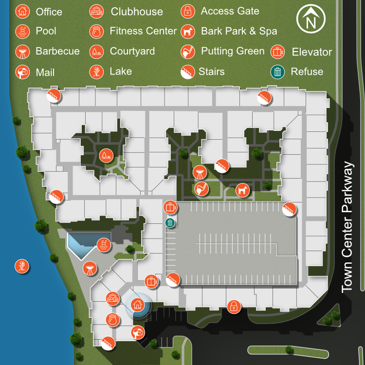 We make every effort to make our website accessible to anybody, especially those with disabilities. If you have question in terms of the relative location of an amenity or apartment home, please give us a call.