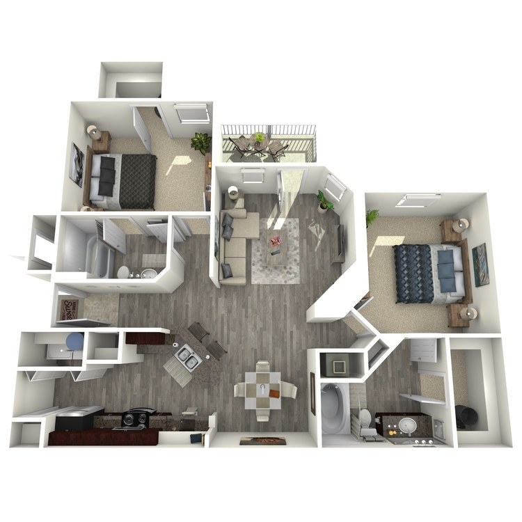 Floor plan image of B2R