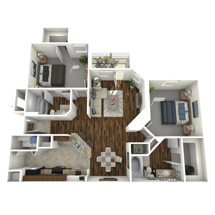 Floor plan image of B2