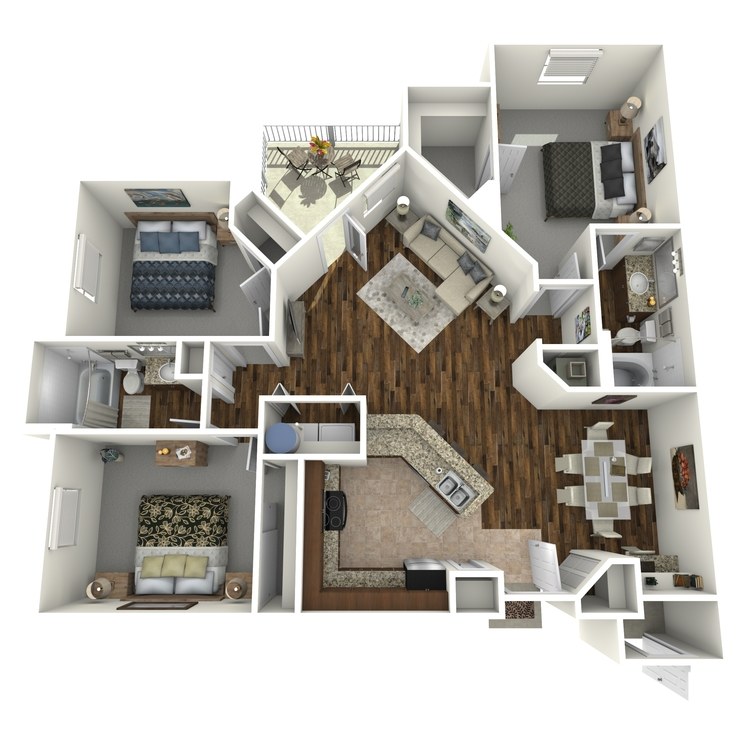 Floor plan image of C1