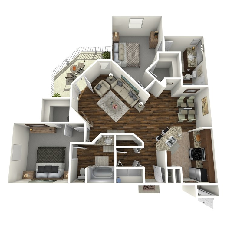 Floor plan image of B3