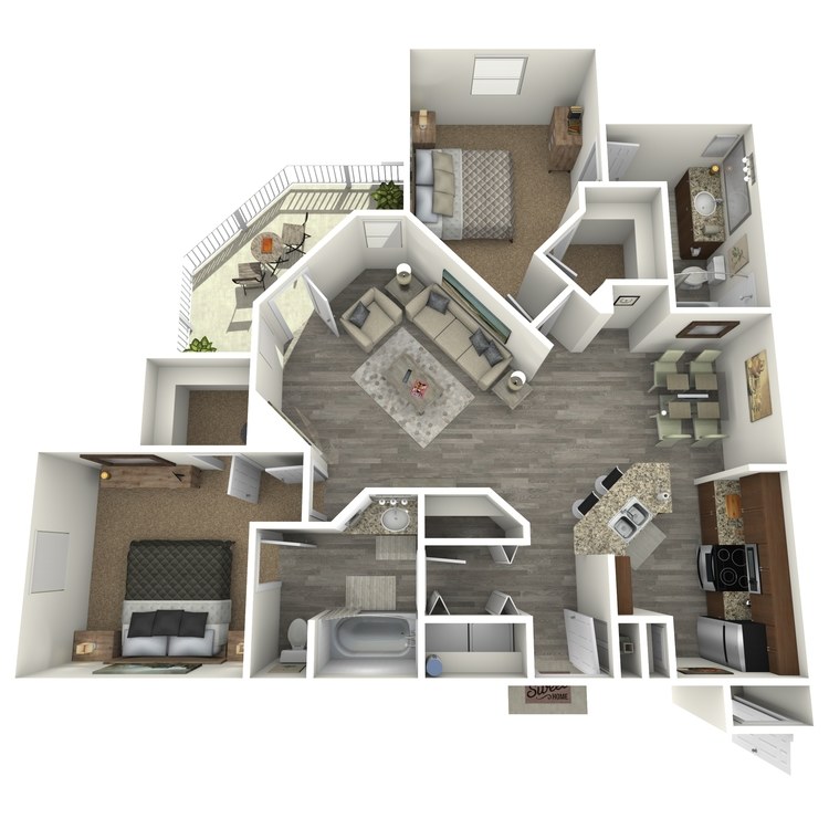 Floor plan image of B3