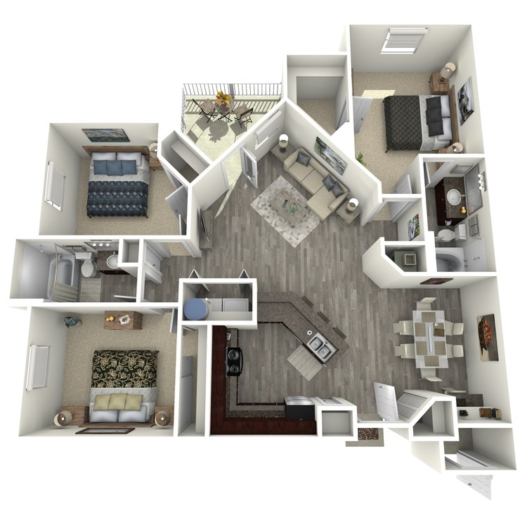 Floor plan image of C1R