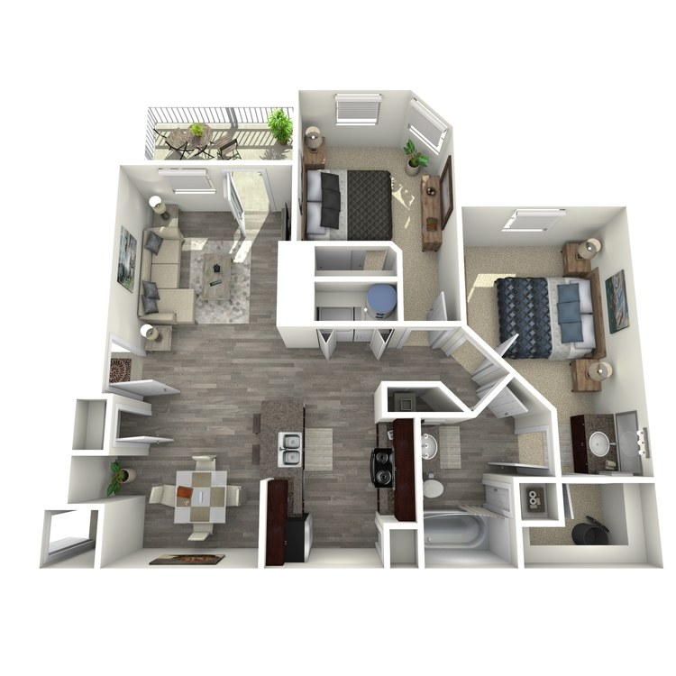 Floor plan image of B1R