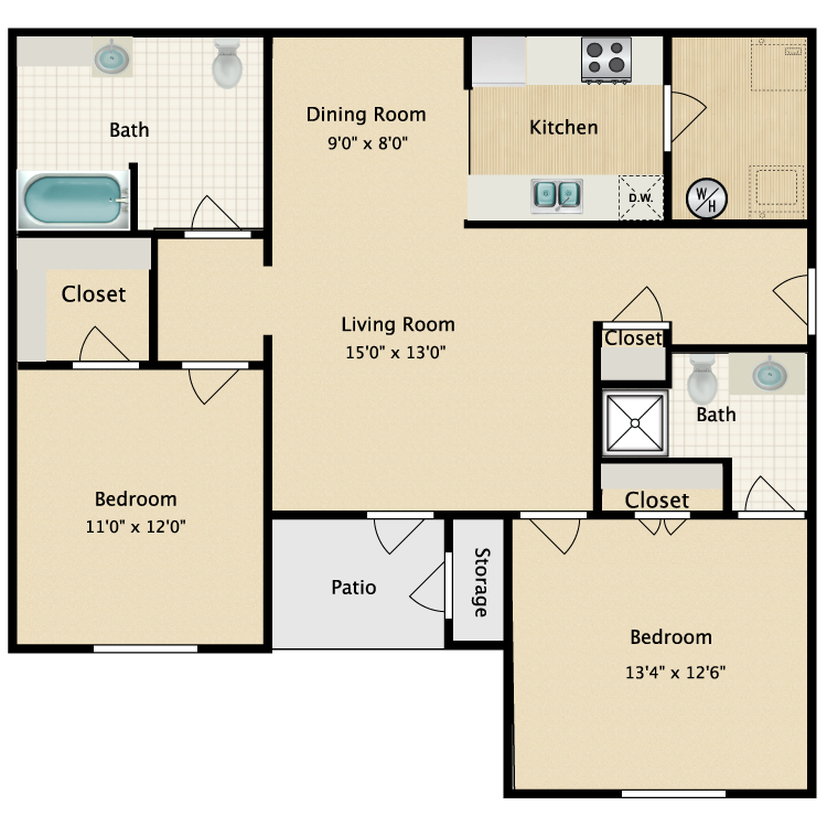 Floor plan image of The Arbor