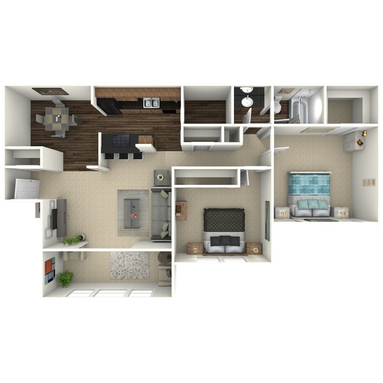 Floor plan image of The Oconee