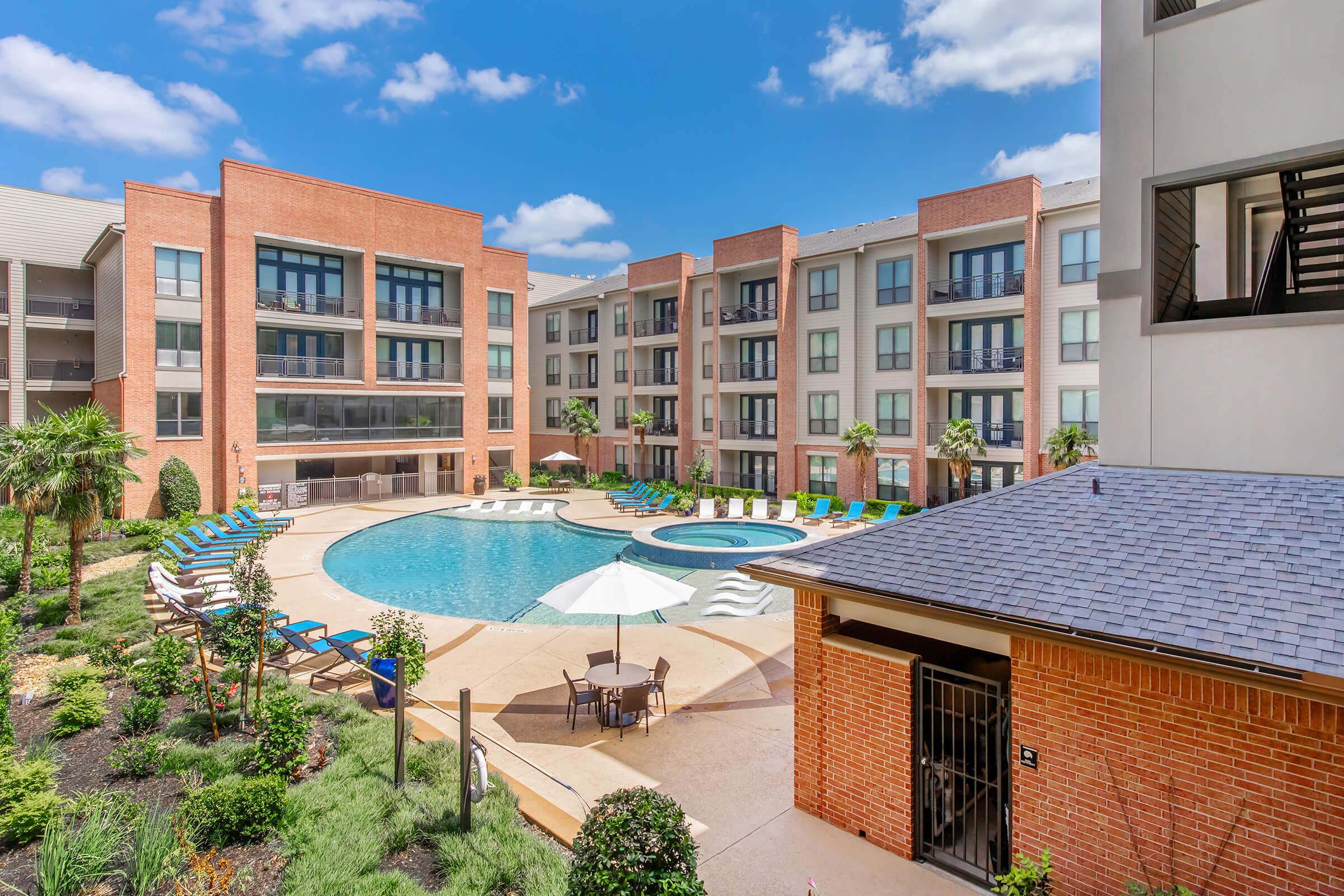 a large brick building