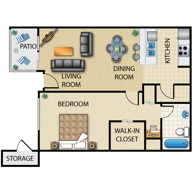 Floor plan image of The Cote D`Azur