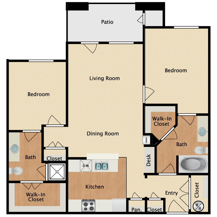 Floor plan image of B3