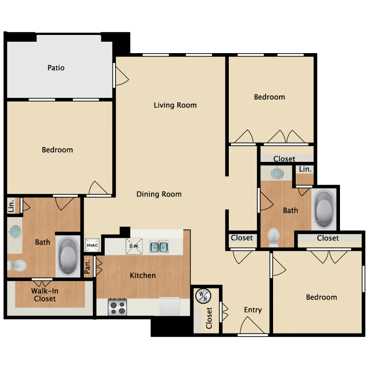 Floor plan image of C2
