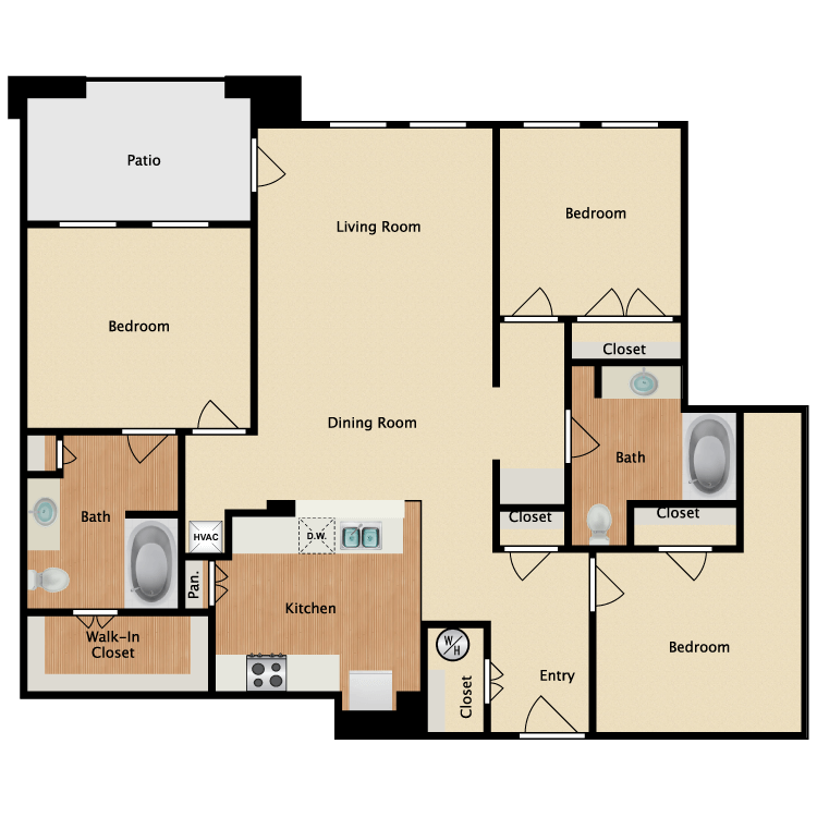 Floor plan image of C2a