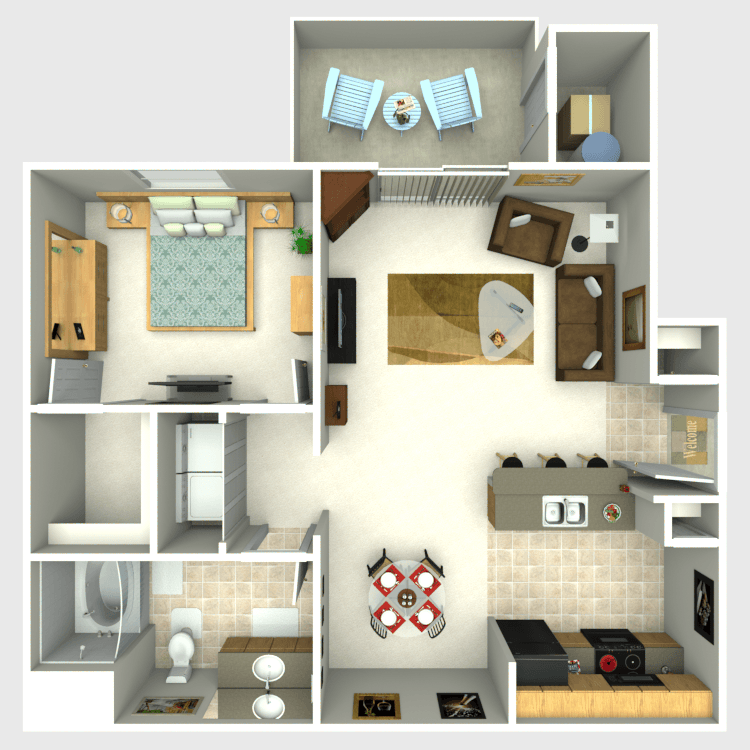 Floor plan image of A1