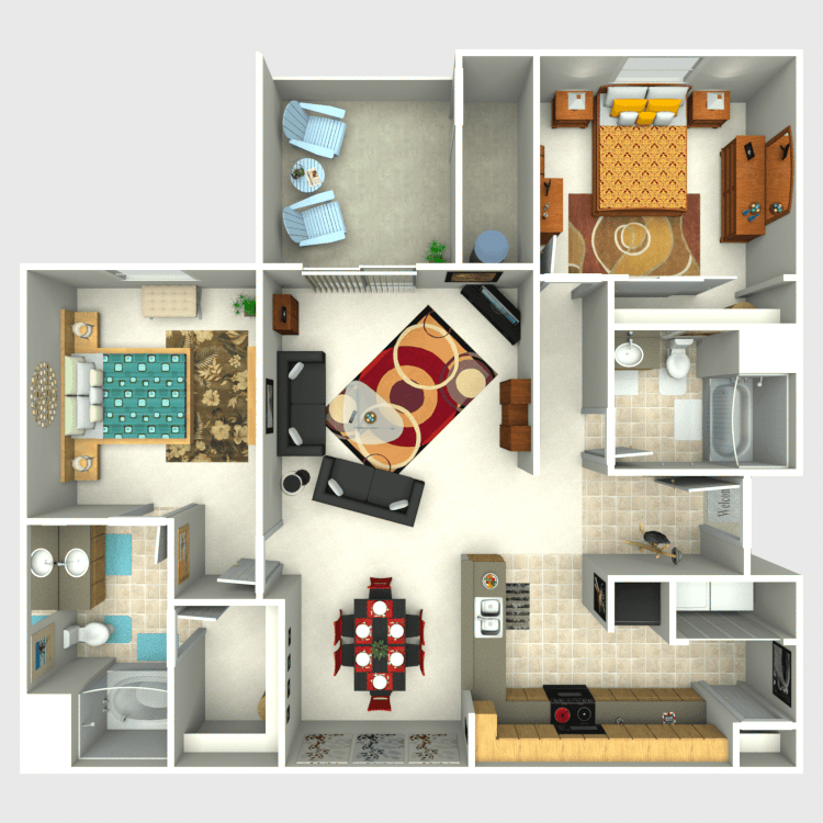 Floor plan image of B3