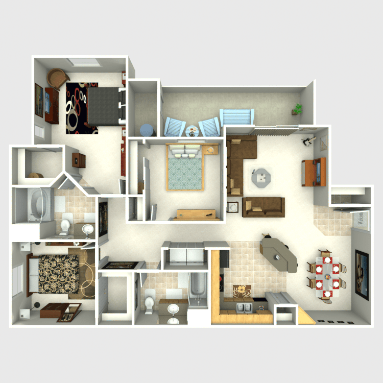 Floor plan image of C1