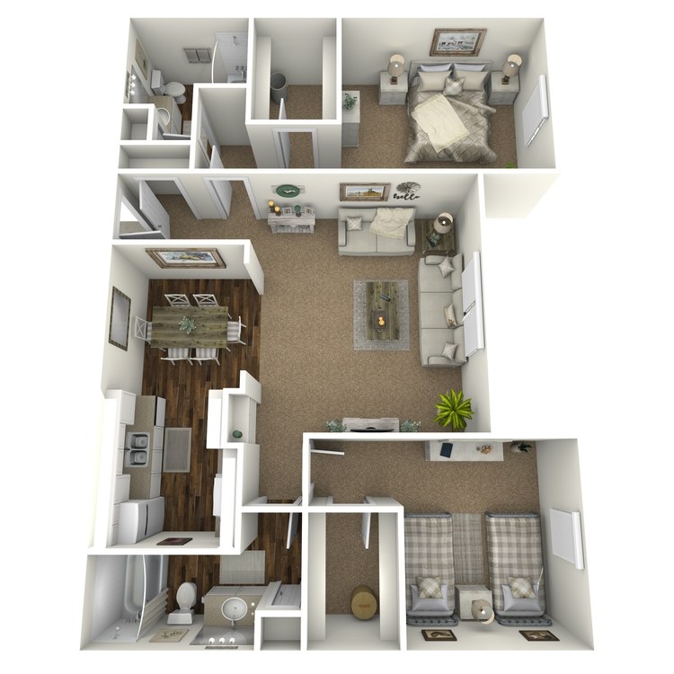 Floor plan image of Plan B4