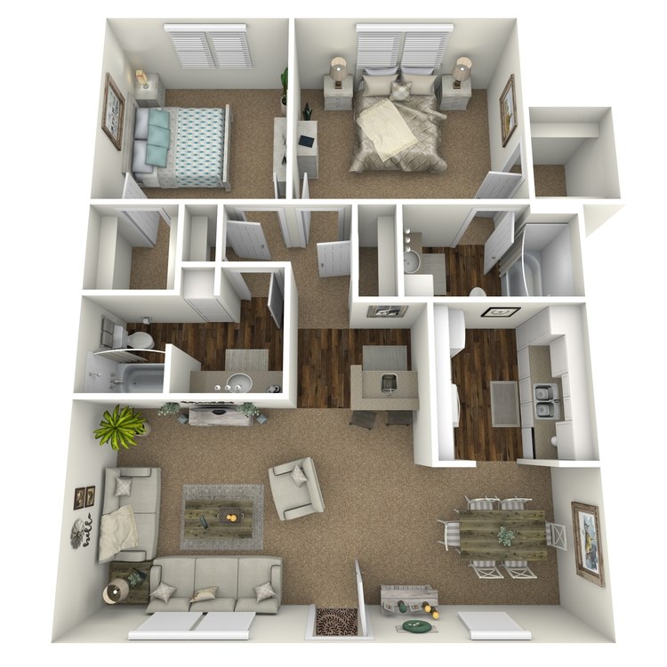 Floor plan image of Plan B2