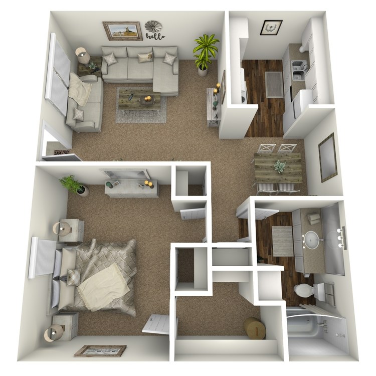 Floor plan image of Plan A1