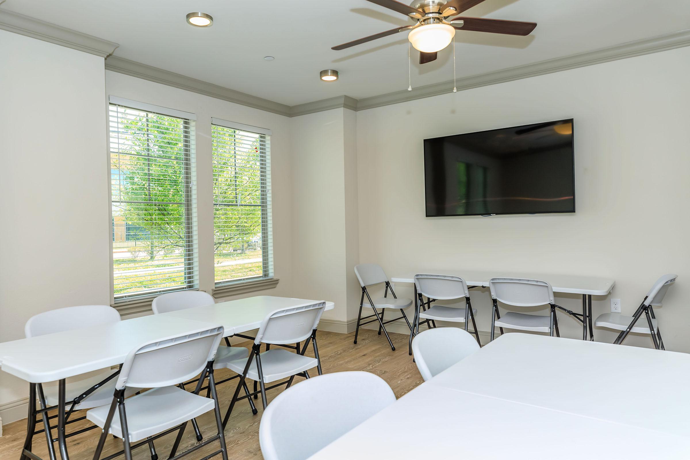 a dining room table