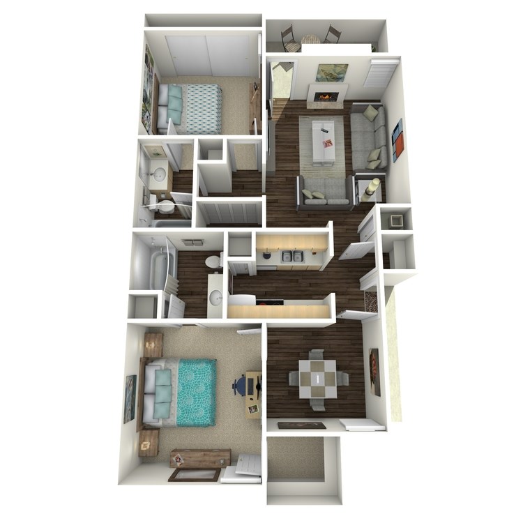 Floor plan image of B3