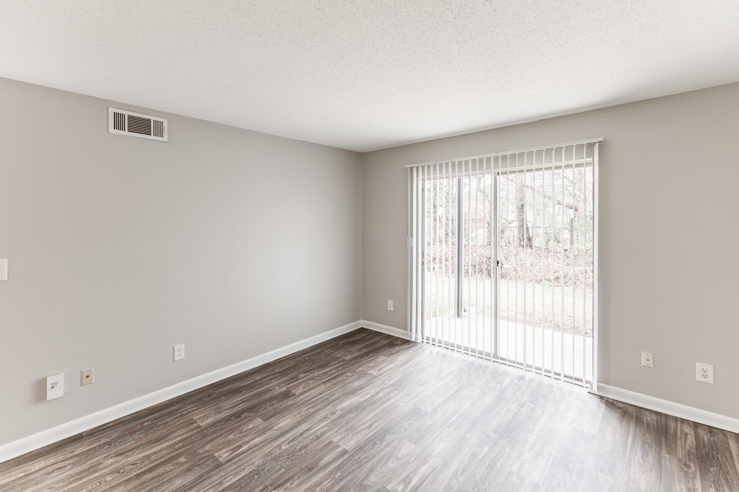 a room with a wooden floor