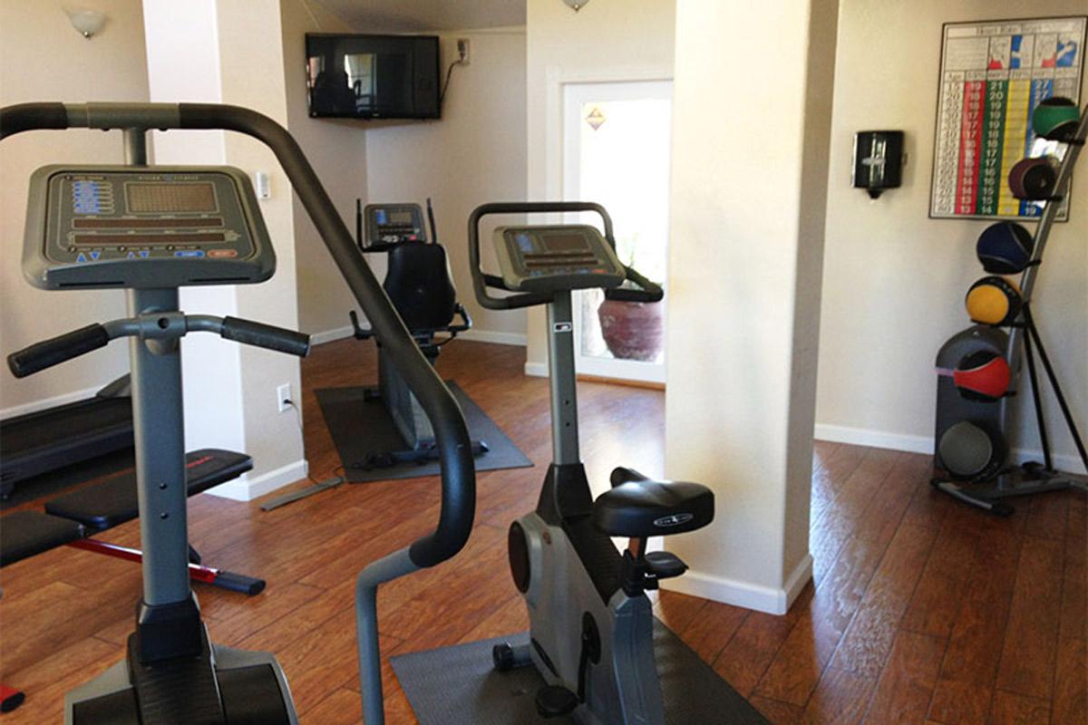 You will like the well-equipped fitness center at Providence Pointe