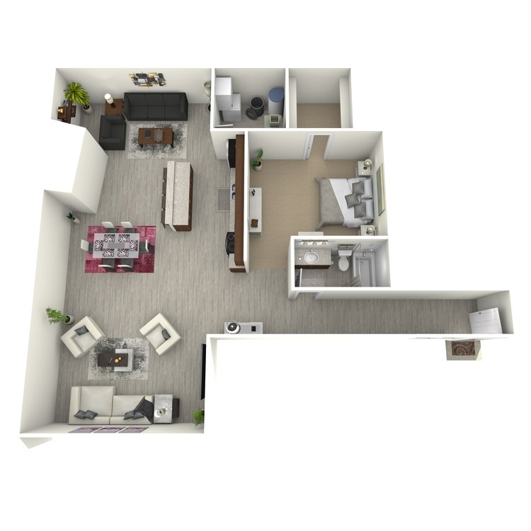 Floor plan image of Unit U