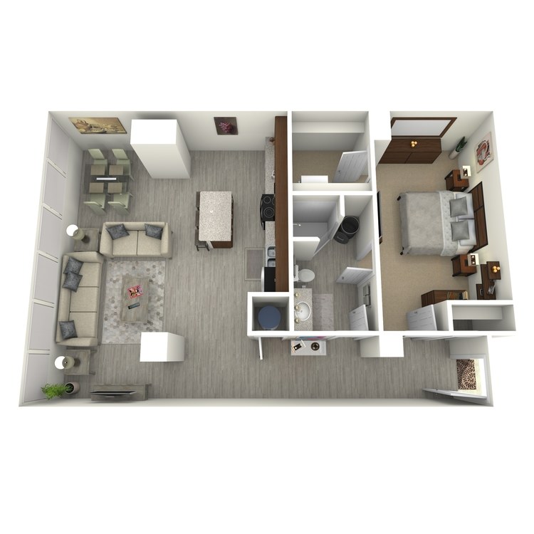 Floor plan image of Unit C