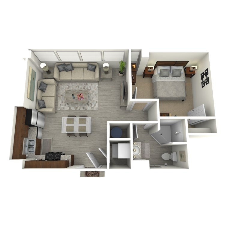 Floor plan image of Unit G
