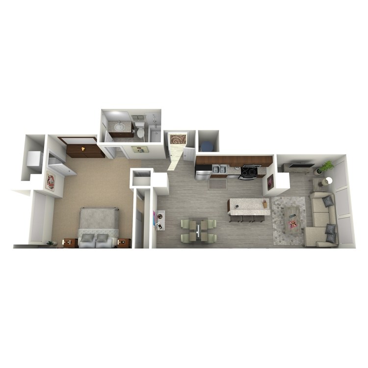 Floor plan image of Unit N
