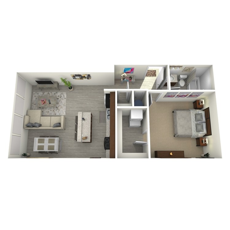Floor plan image of Unit D