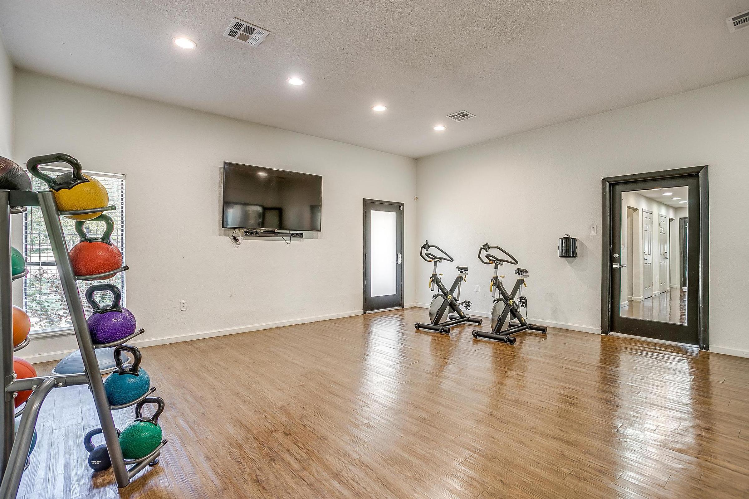 a room filled with furniture and a rug