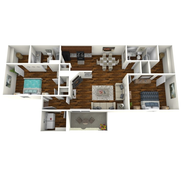 Floor plan image of B2